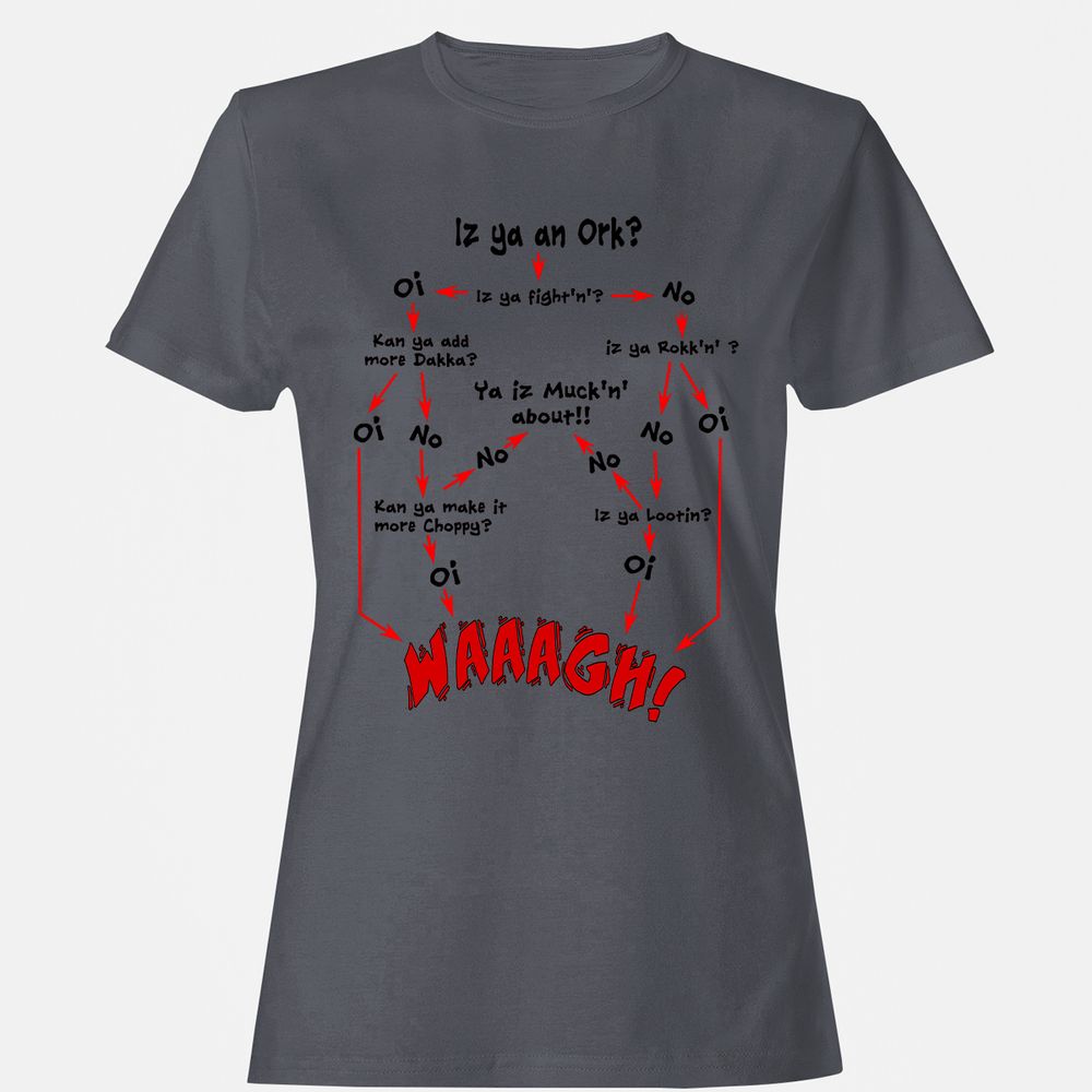 Women's T-Shirt - 7UCDRD8U - Dark Heather - 5