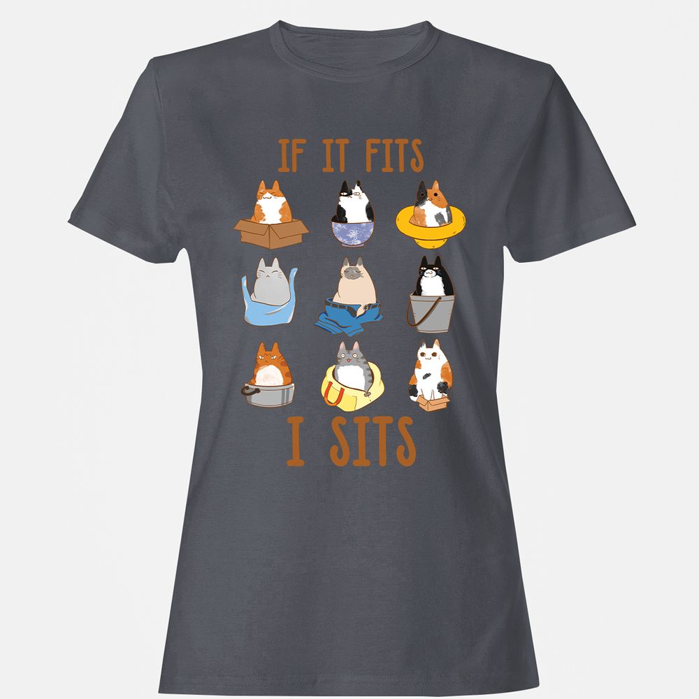 Women's T-Shirt - 2TJBJF65 - Dark Heather - 5