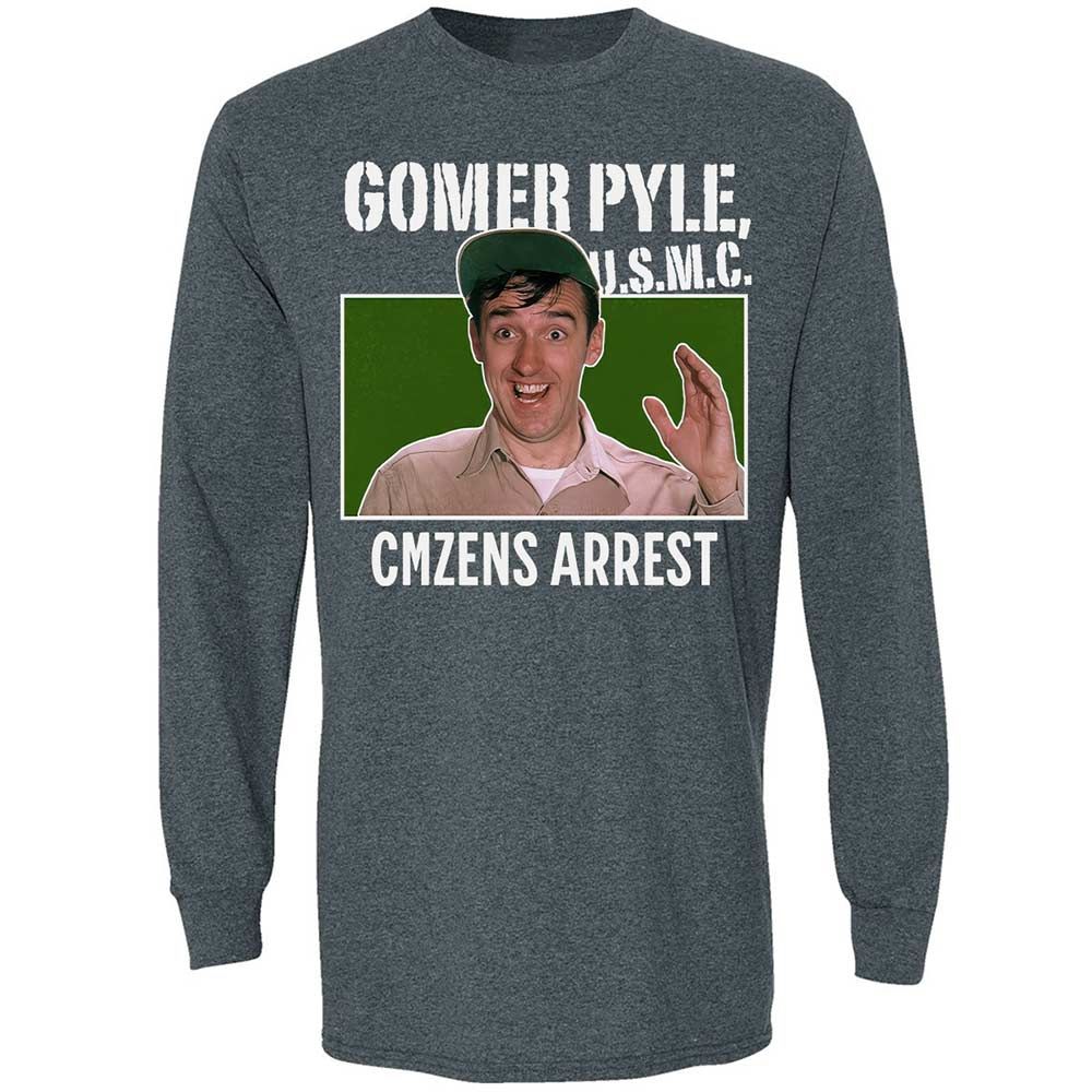 Long Sleeve T-Shirt - W5WTFAK1 - Dark Heather - 5