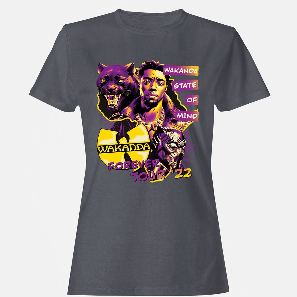 Women's T-Shirt - L3YZER4B - Dark Heather - 5