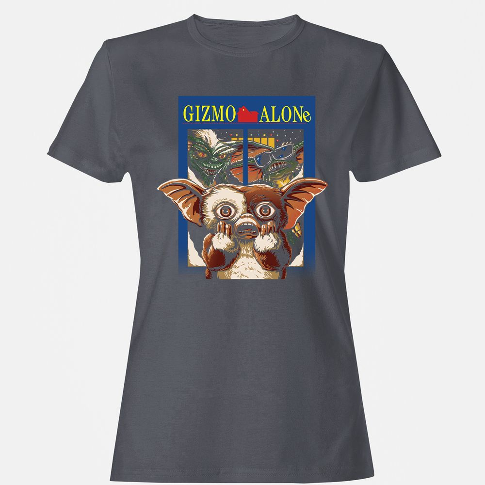Women's T-Shirt - GT1WFGJJ - Dark Heather - 5