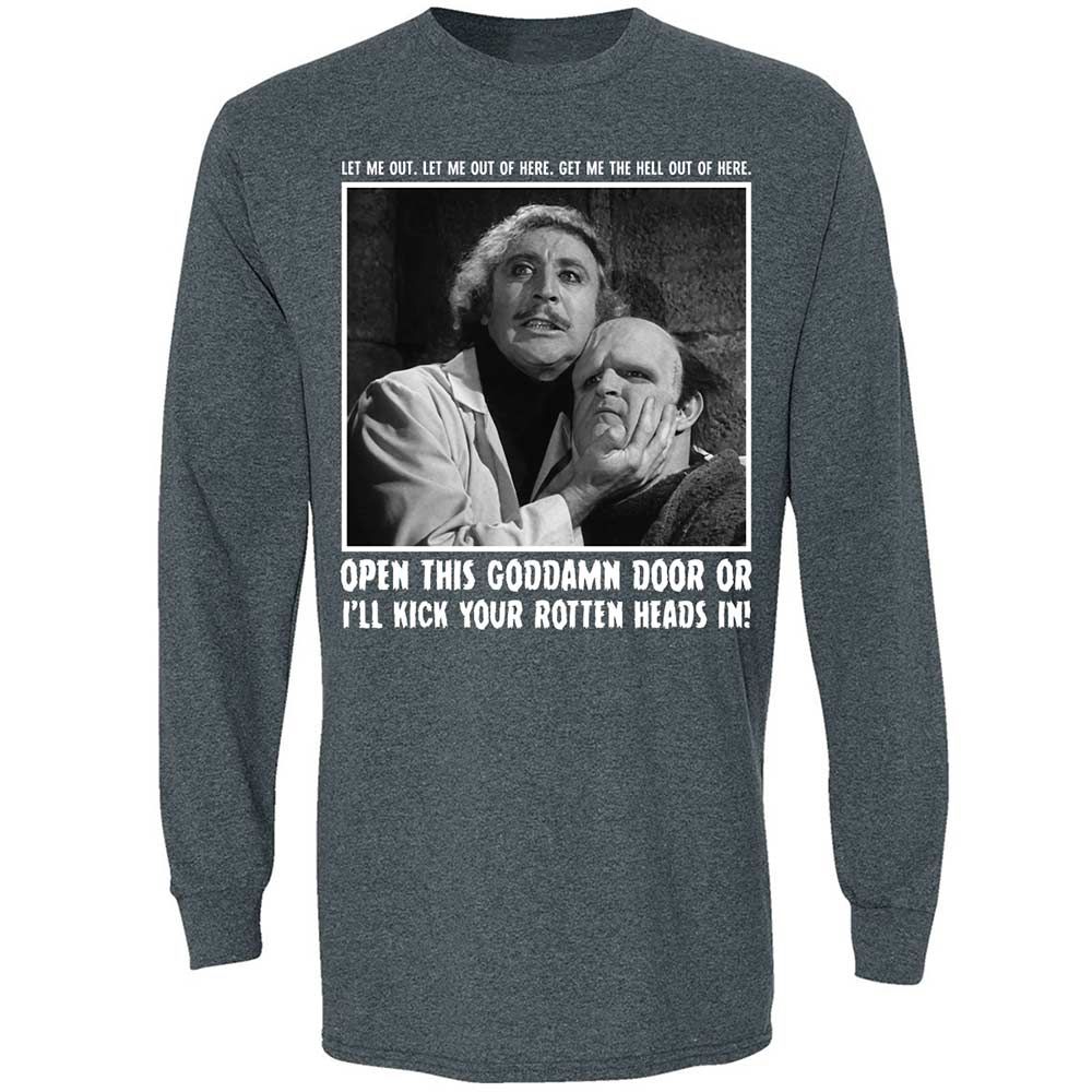Long Sleeve T-Shirt - 1858FQFS - Dark Heather - 5