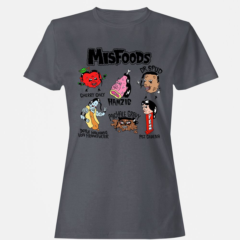 Women's T-Shirt - 9R55D4XT - Dark Heather - 5