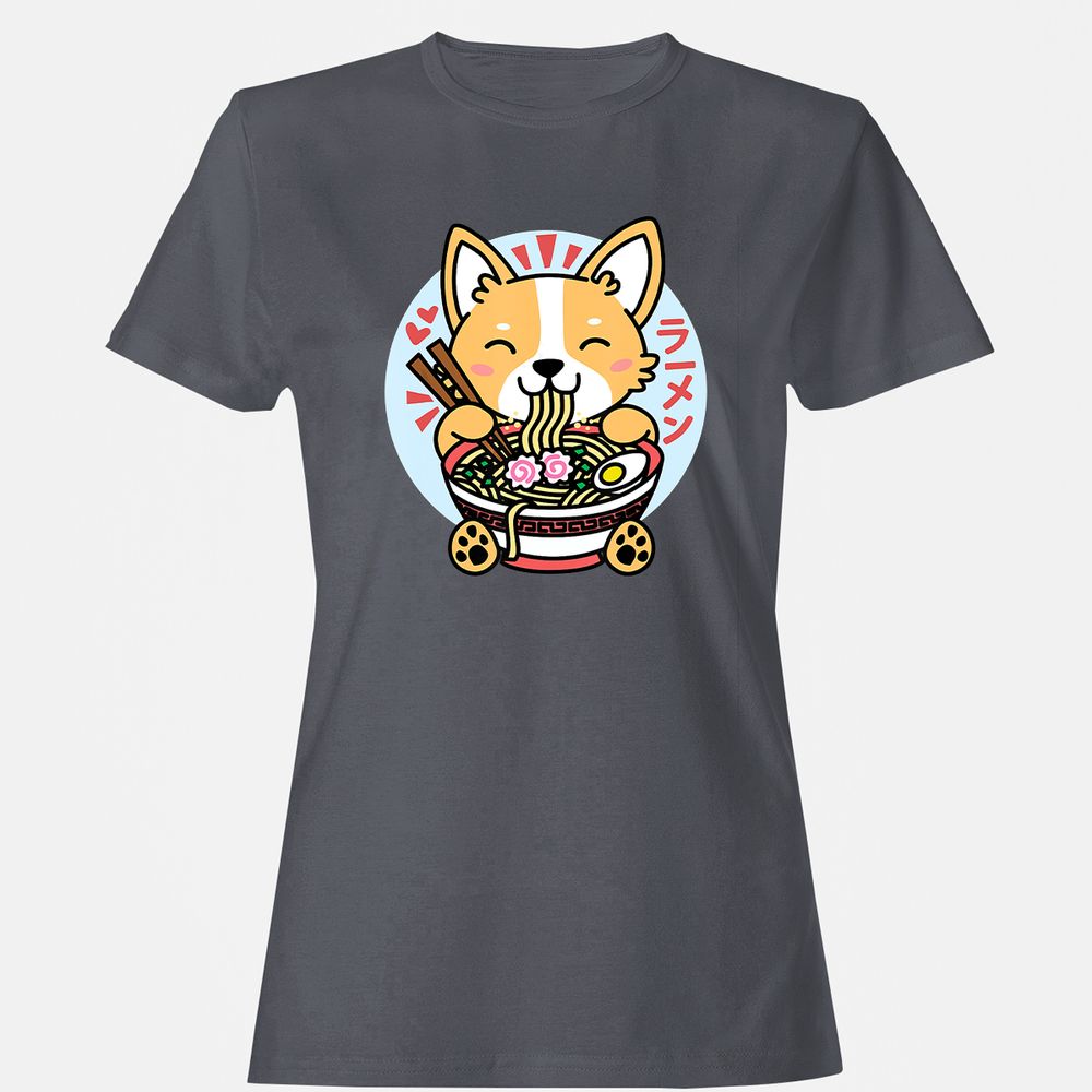 Women's T-Shirt - DL69QTFJ - Dark Heather - 5