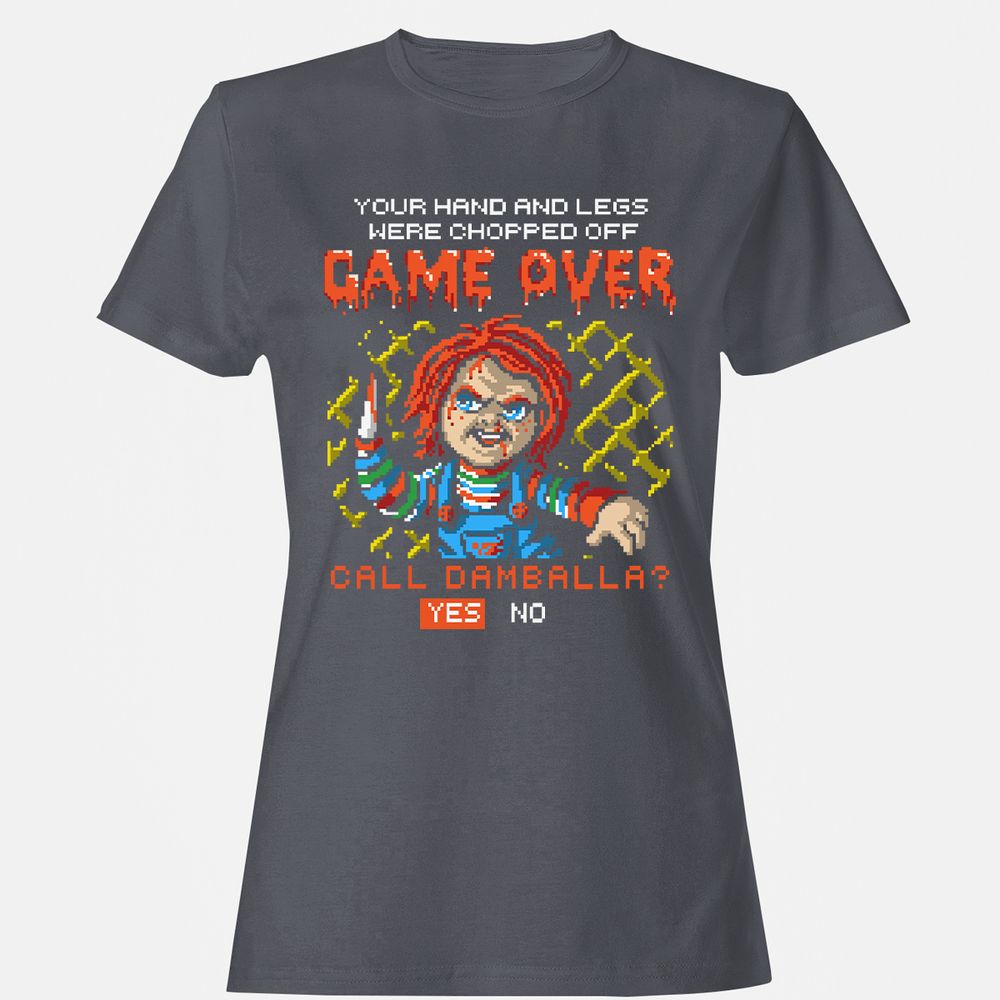 Women's T-Shirt - D45SUDWF - Dark Heather - 5