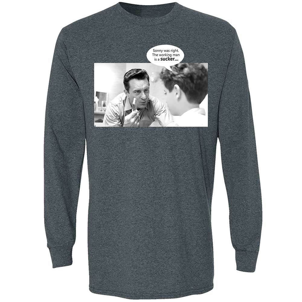 Long Sleeve T-Shirt - YGGLE5KP - Dark Heather - 5