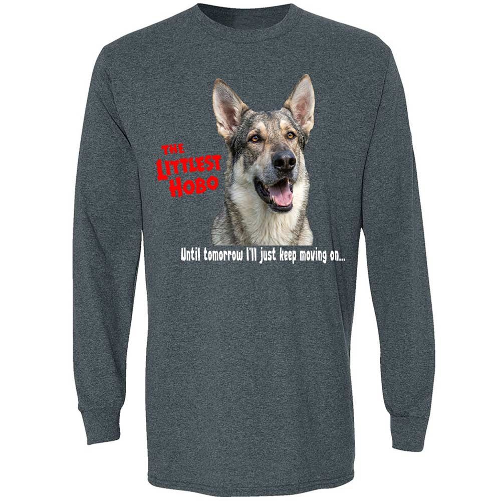 Long Sleeve T-Shirt - HJWBSS6U - Dark Heather - 5