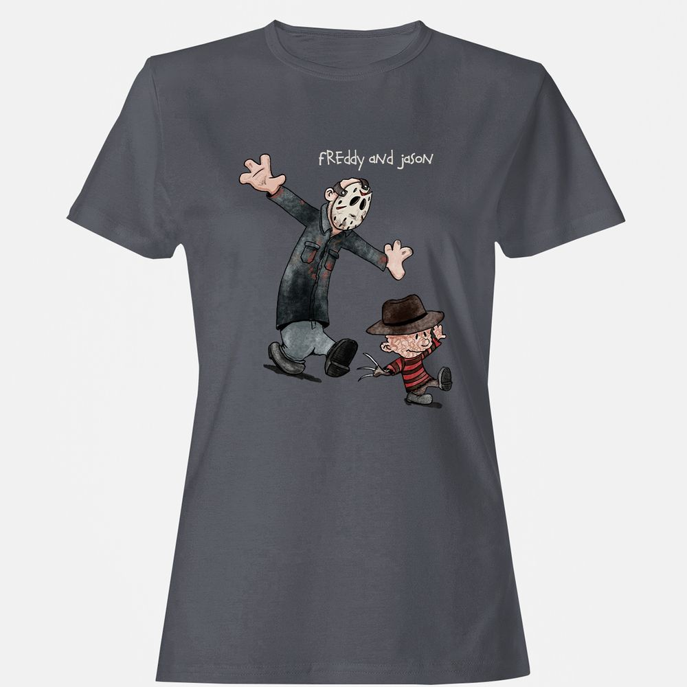 Women's T-Shirt - S1SDWNKJ - Dark Heather - 5