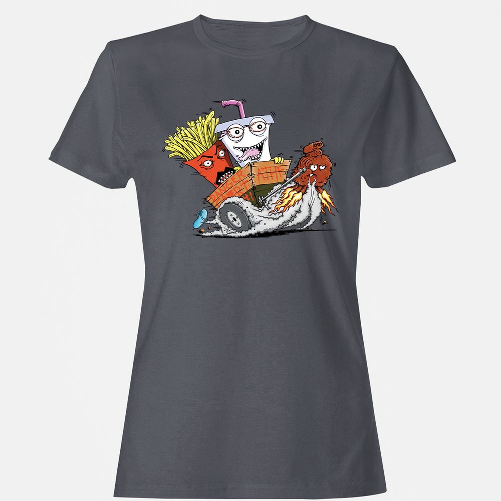 Women's T-Shirt - RK41ZNJW - Dark Heather - 5