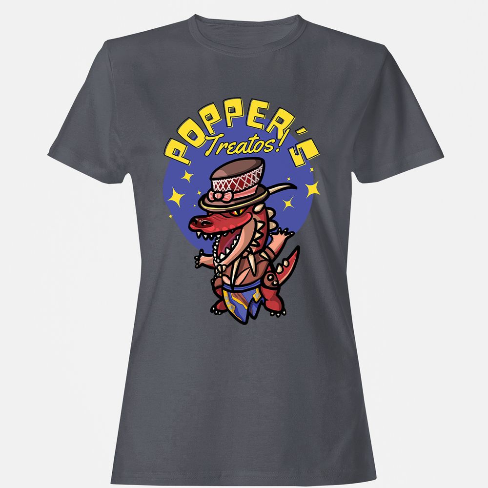 Women's T-Shirt - LE93M1PA - Dark Heather - 5