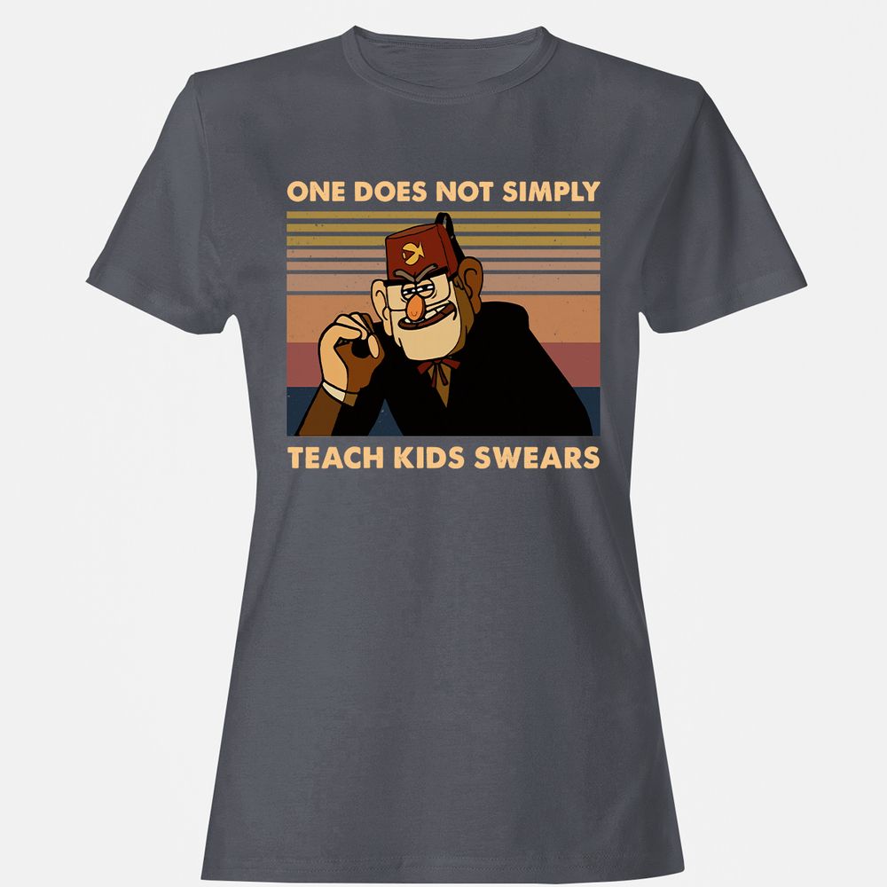 Women's T-Shirt - NQNUX48V - Dark Heather - 5