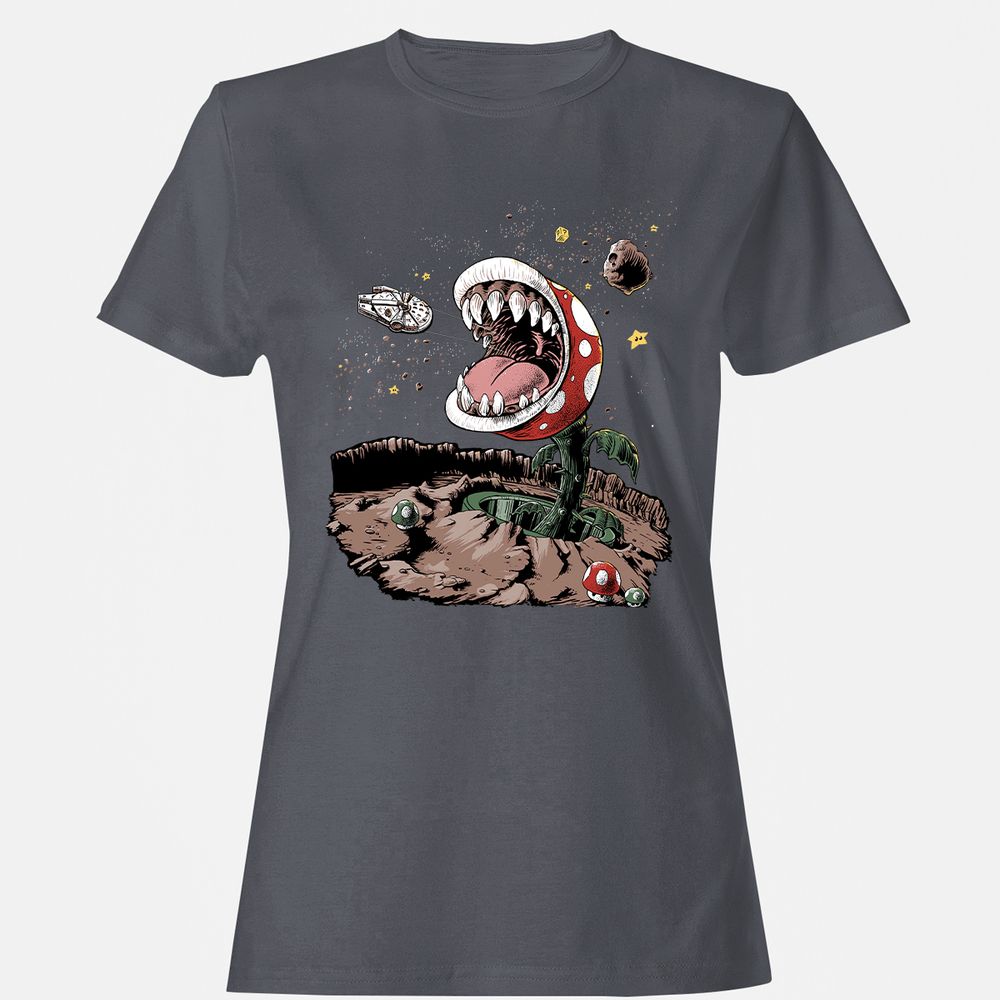 Women's T-Shirt - ULXCPYZP - Dark Heather - 5