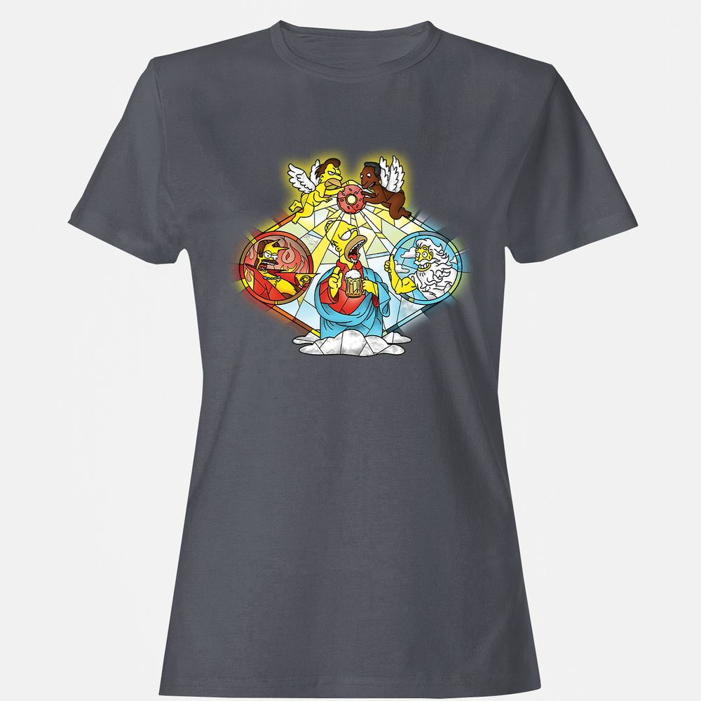Women's T-Shirt - DA1Z7VTB - Dark Heather - 5