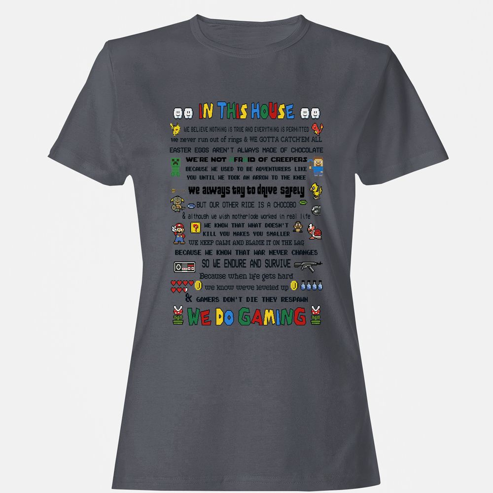 Women's T-Shirt - FKMJUM73 - Dark Heather - 5