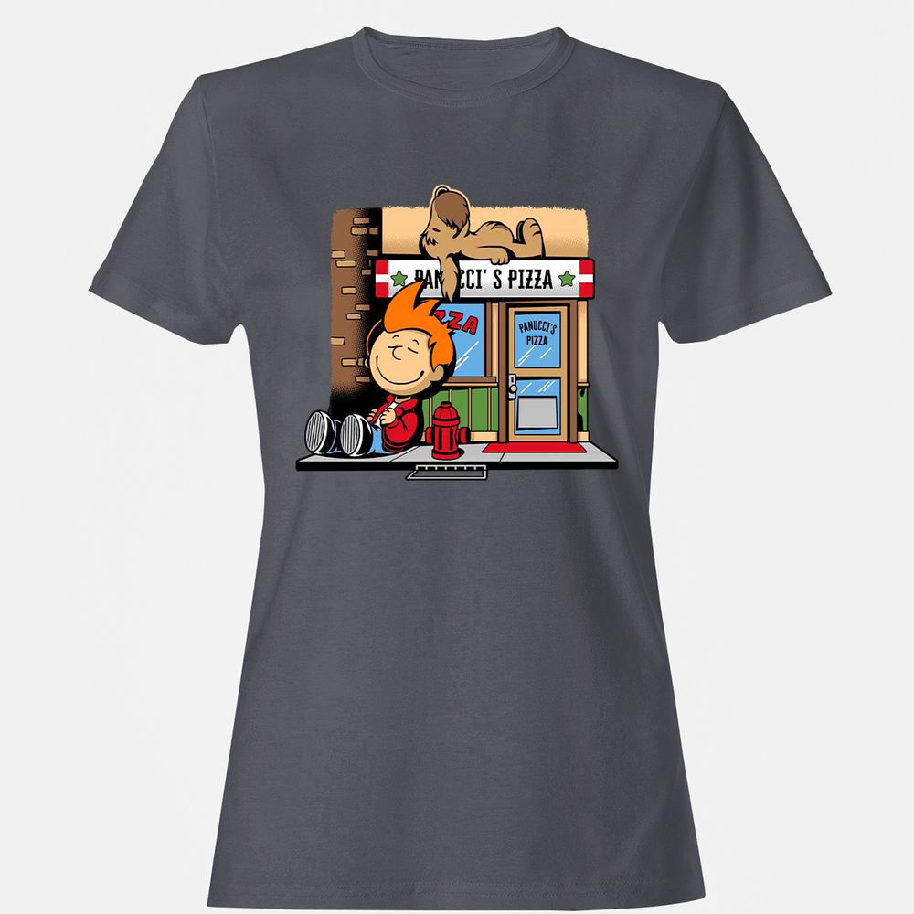 Women's T-Shirt - LTDJQB48 - Dark Heather - 5