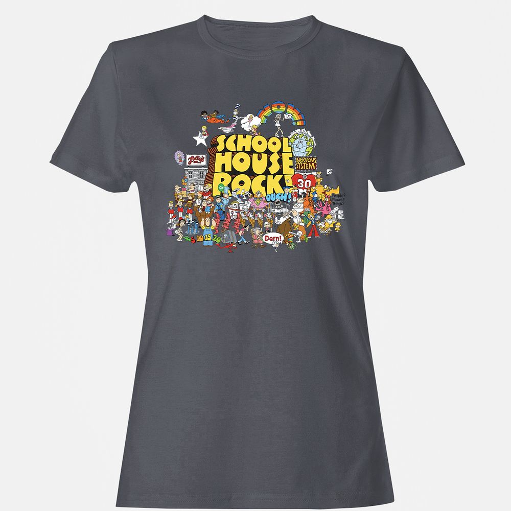 Women's T-Shirt - NJM8FB3B - Dark Heather - 5
