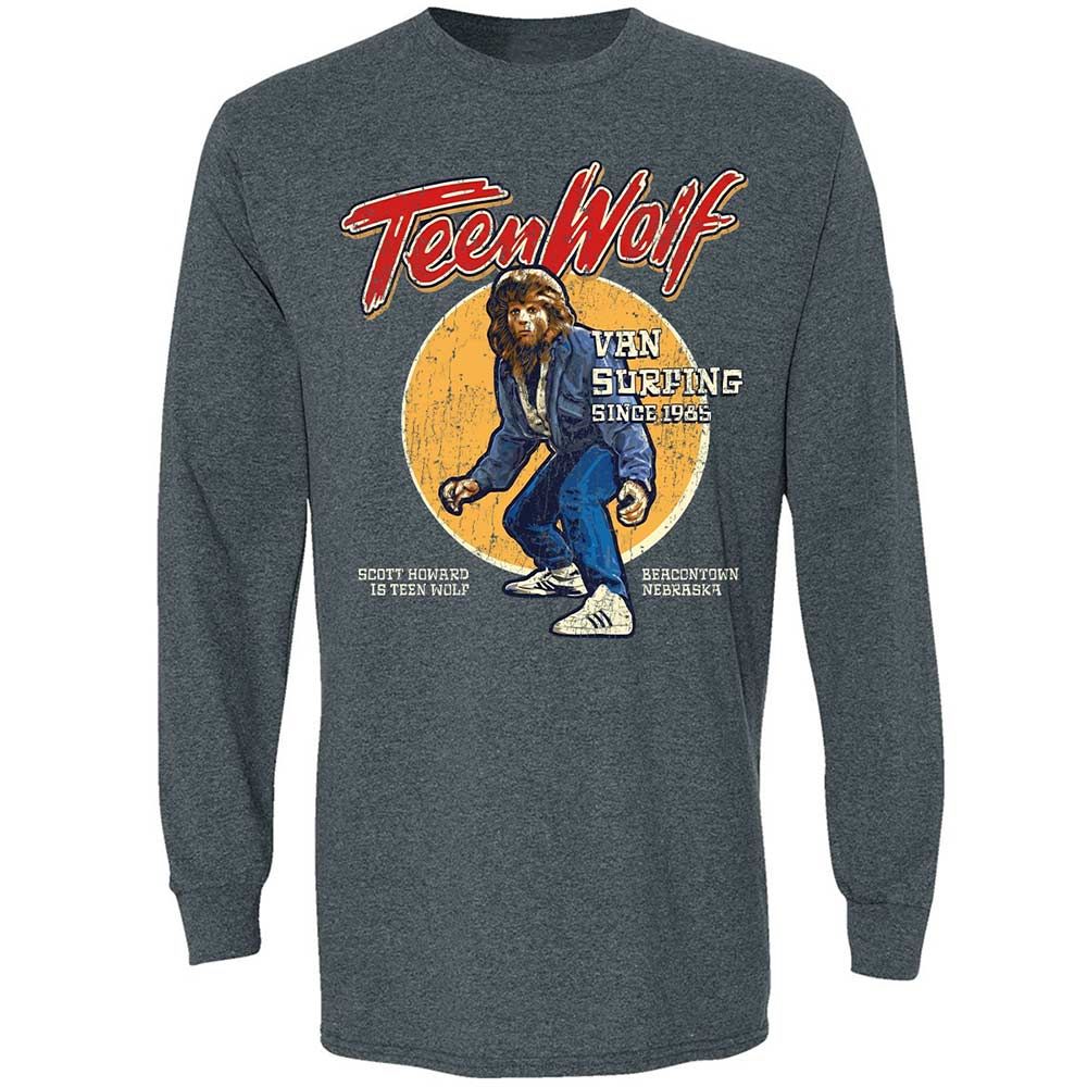 Long Sleeve T-Shirt - 5UR4BW95 - Dark Heather - 5