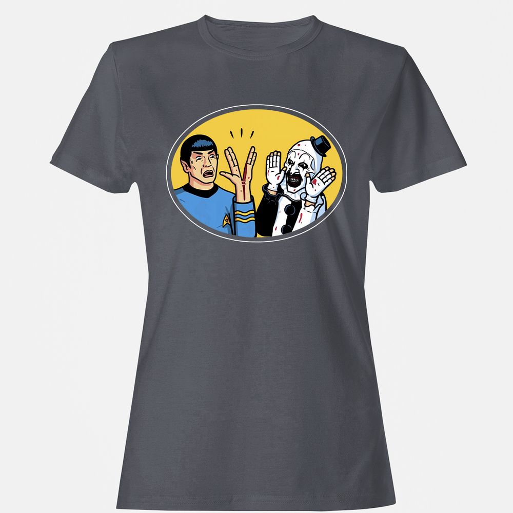 Women's T-Shirt - NUELNH74 - Dark Heather - 5