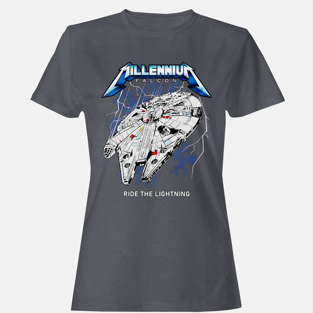 Women's T-Shirt - ANS1A8CS - Dark Heather - 5