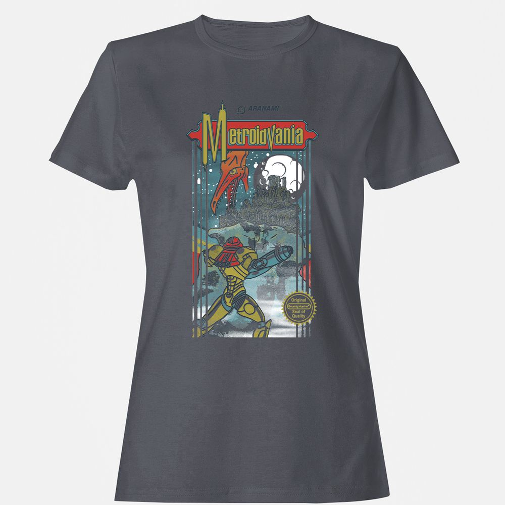 Women's T-Shirt - 9F36MRLN - Dark Heather - 5