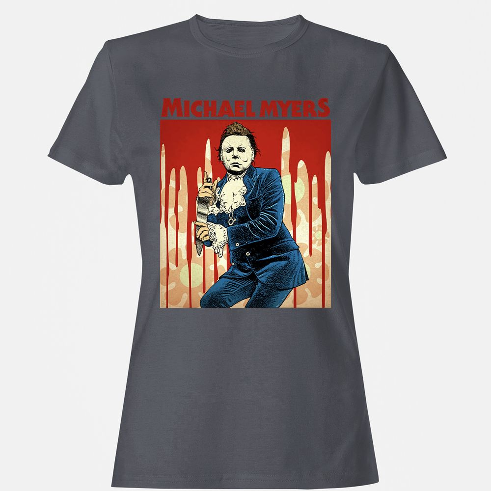 Women's T-Shirt - BT5GQTB9 - Dark Heather - 5