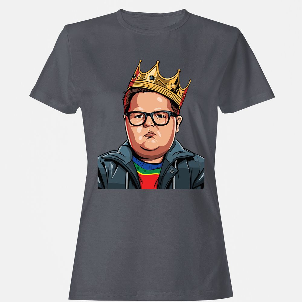 Women's T-Shirt - LUNKJDBP - Dark Heather - 5