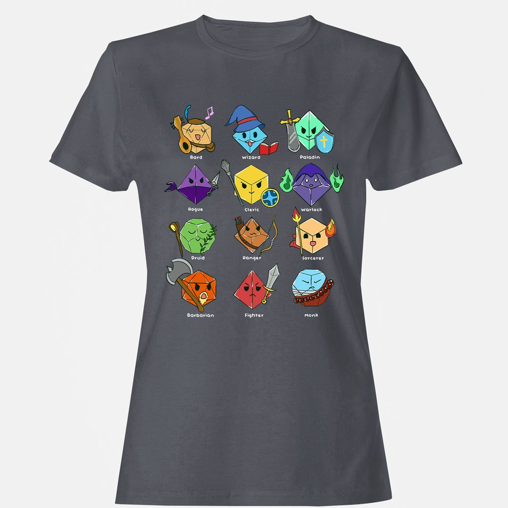 Women's T-Shirt - 1K14HV91 - Dark Heather - 5