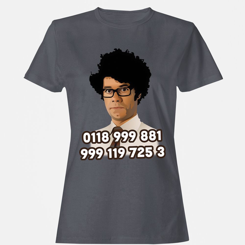 Women's T-Shirt - T8KE3ZPX - Dark Heather - 5
