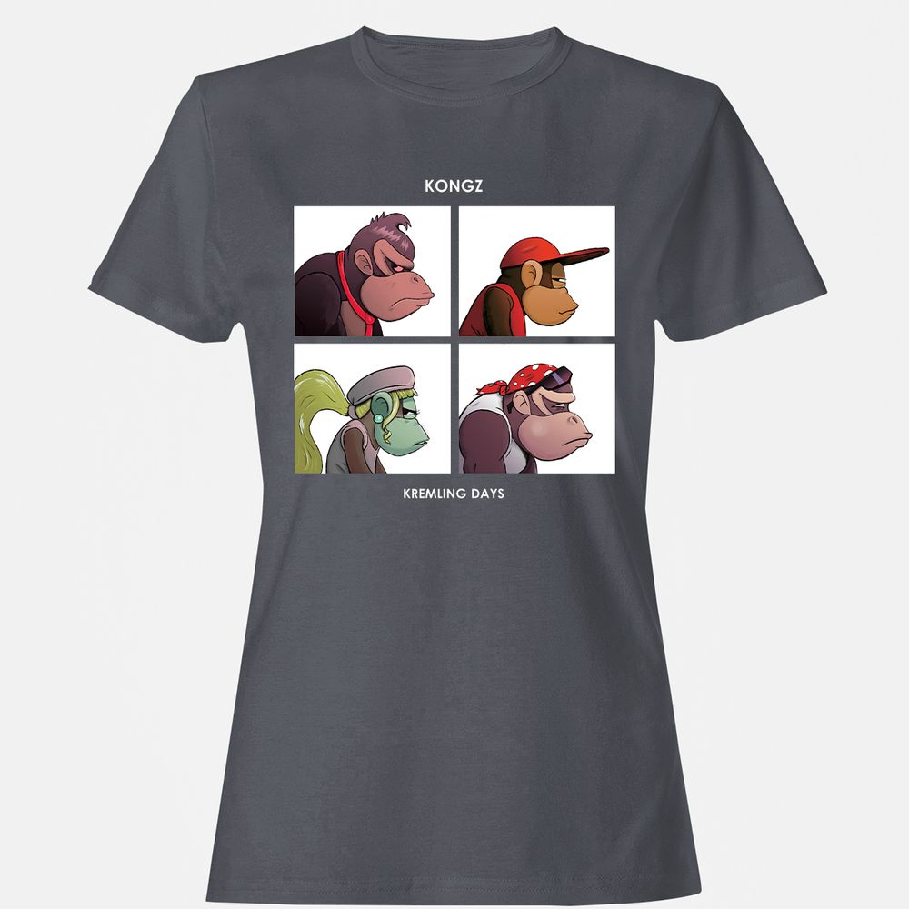 Women's T-Shirt - FEVBYFK2 - Dark Heather - 5