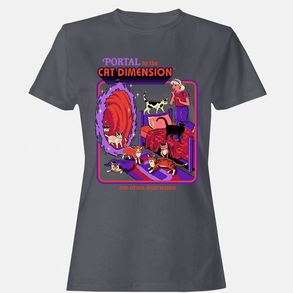 Women's T-Shirt - YDYASCLG - Dark Heather - 5