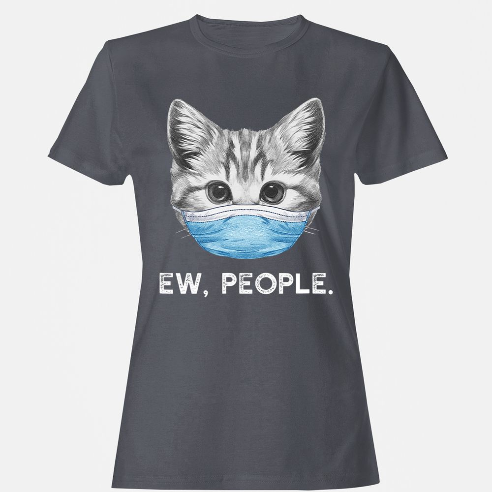 Women's T-Shirt - EBY2YF11 - Dark Heather - 5