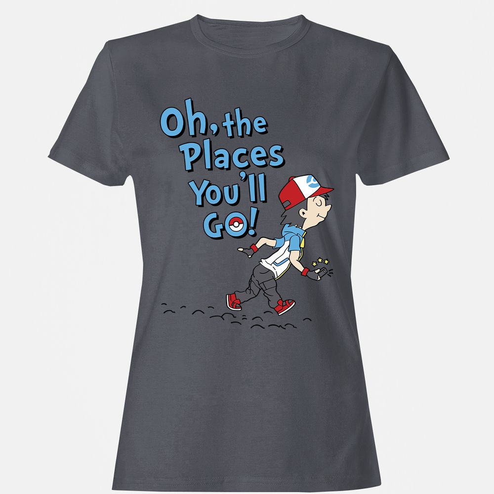 Women's T-Shirt - 1MPNH8FZ - Dark Heather - 5