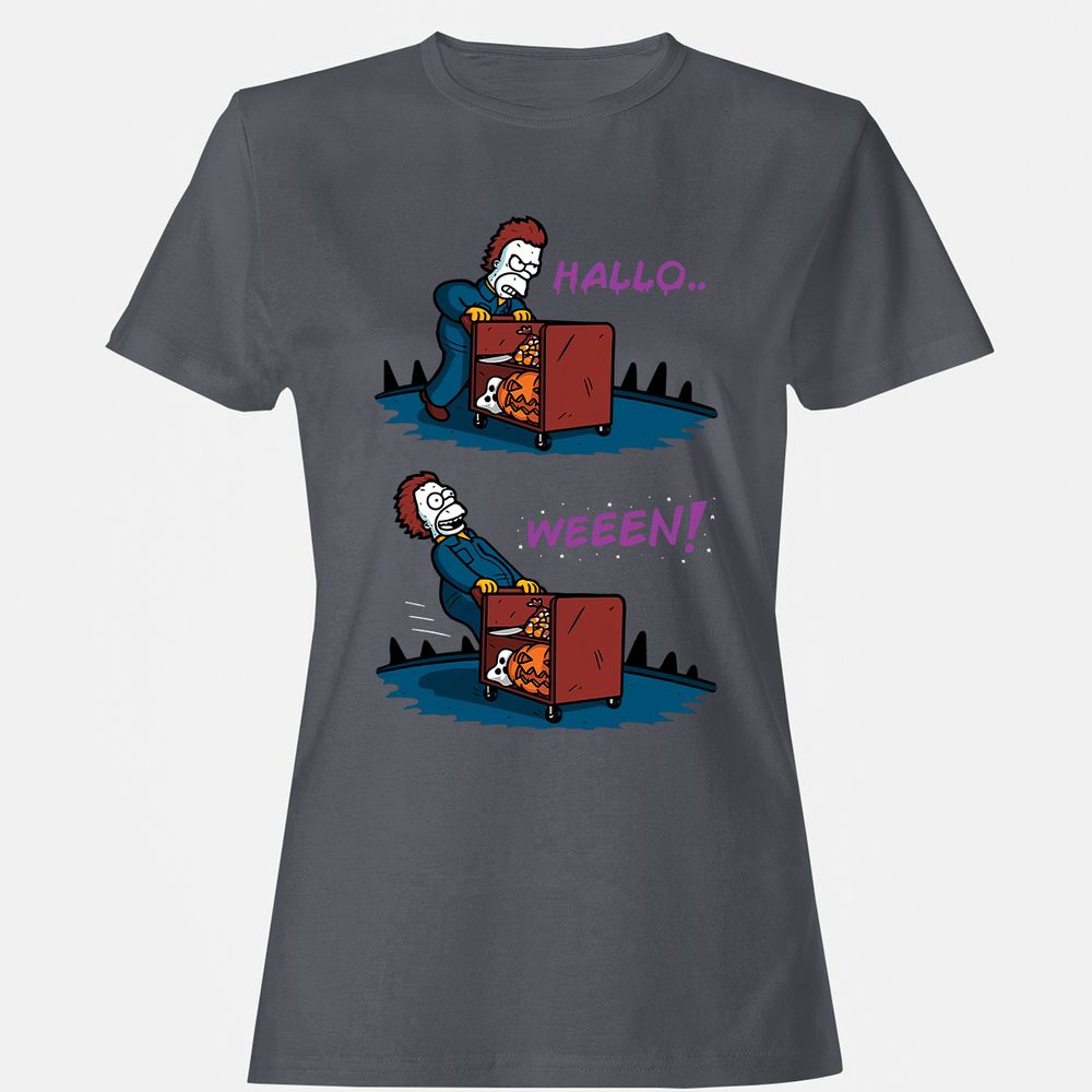 Women's T-Shirt - 4KPM226A - Dark Heather - 5