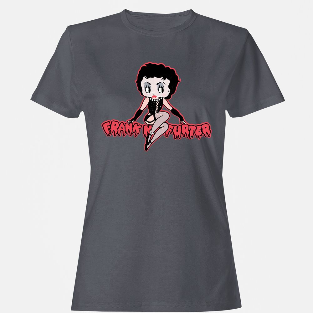 Women's T-Shirt - V9RES6CR - Dark Heather - 5