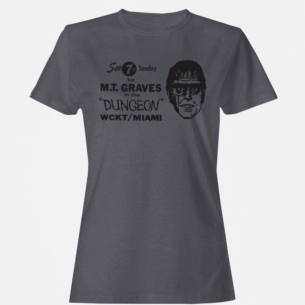 Women's T-Shirt - CB1MQLEZ - Dark Heather - 5