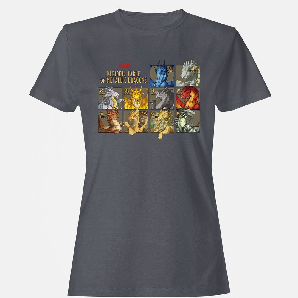 Women's T-Shirt - GU9M4LHF - Dark Heather - 5