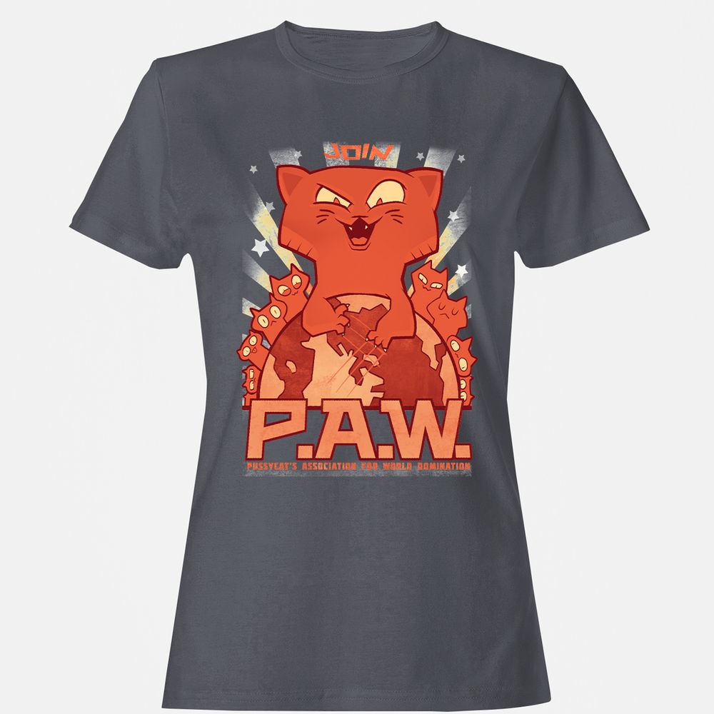 Women's T-Shirt - AKHXD7TQ - Dark Heather - 5