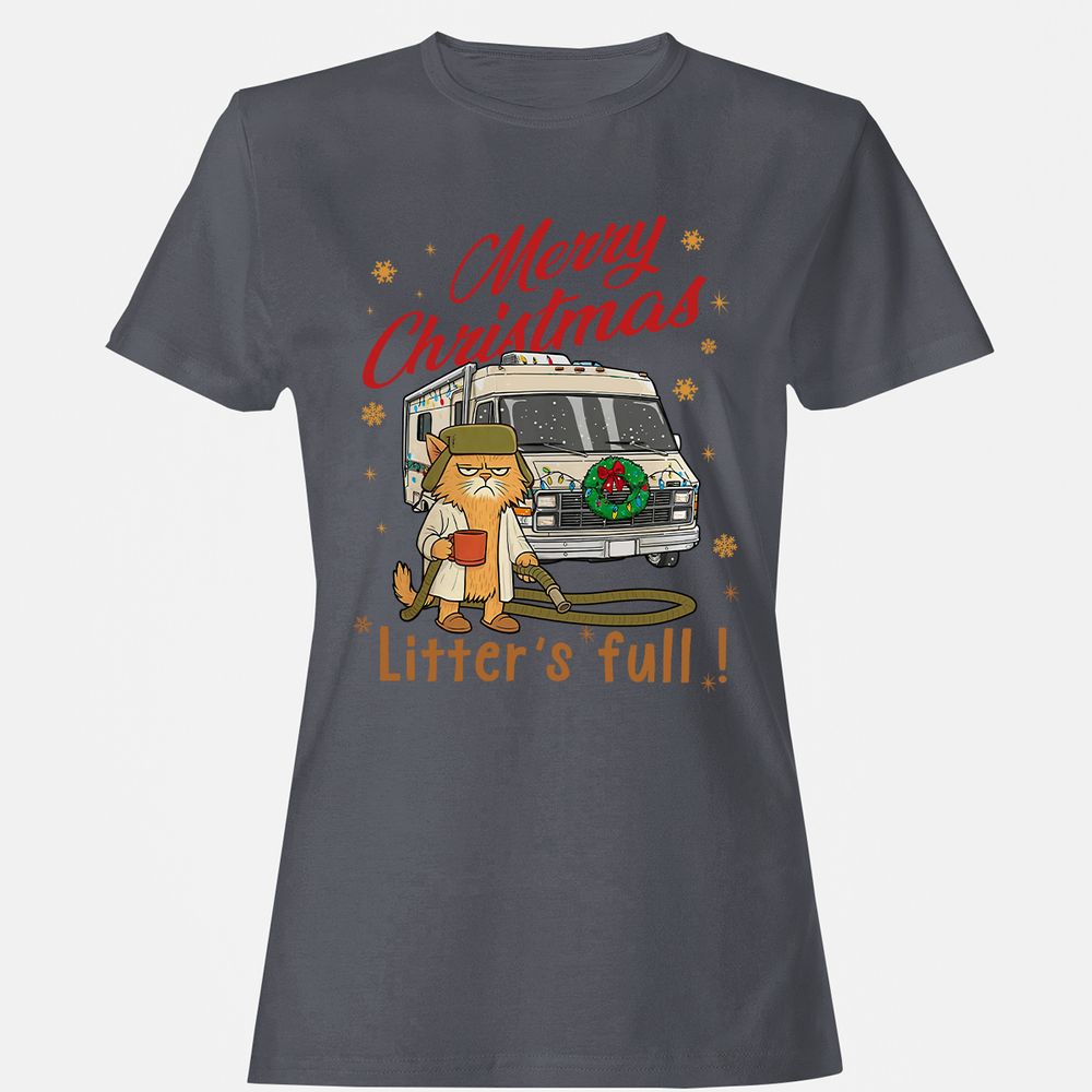 Women's T-Shirt - BQCHHXPJ - Dark Heather - 5