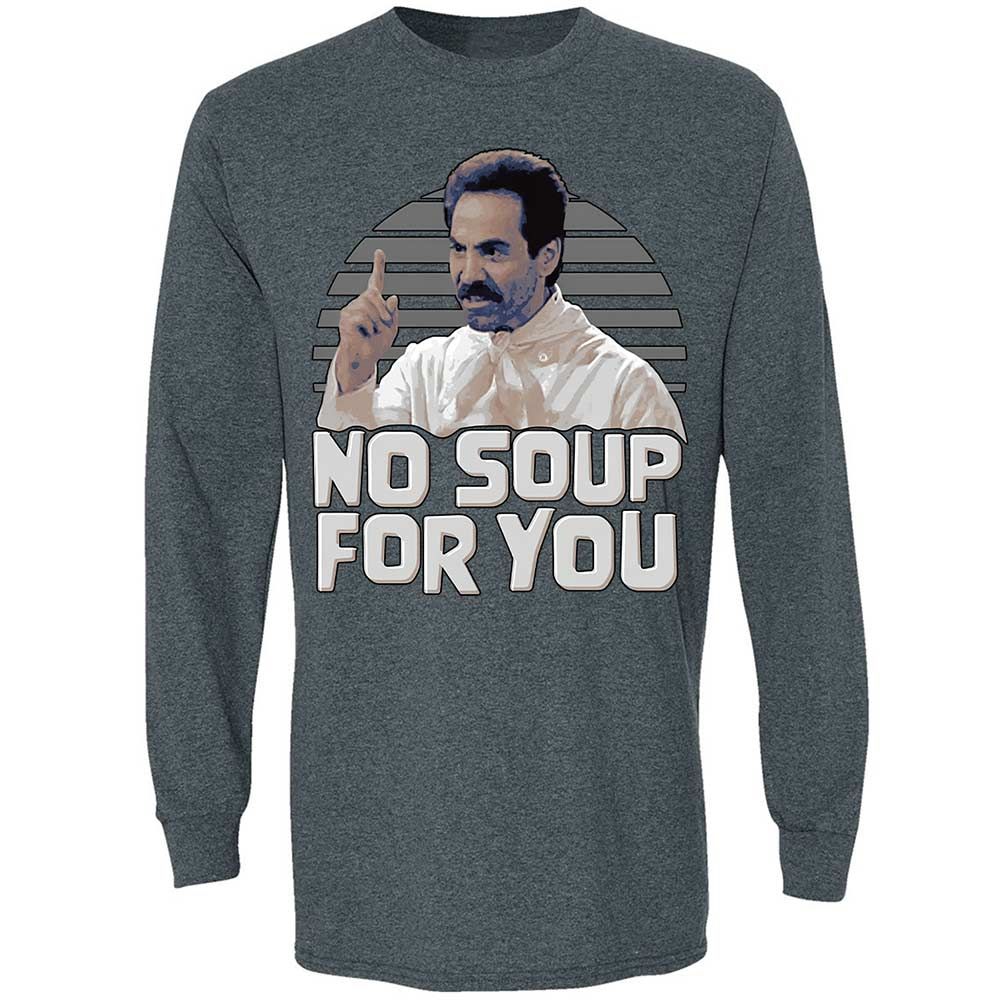No Soup For You - Dark Heather - 5