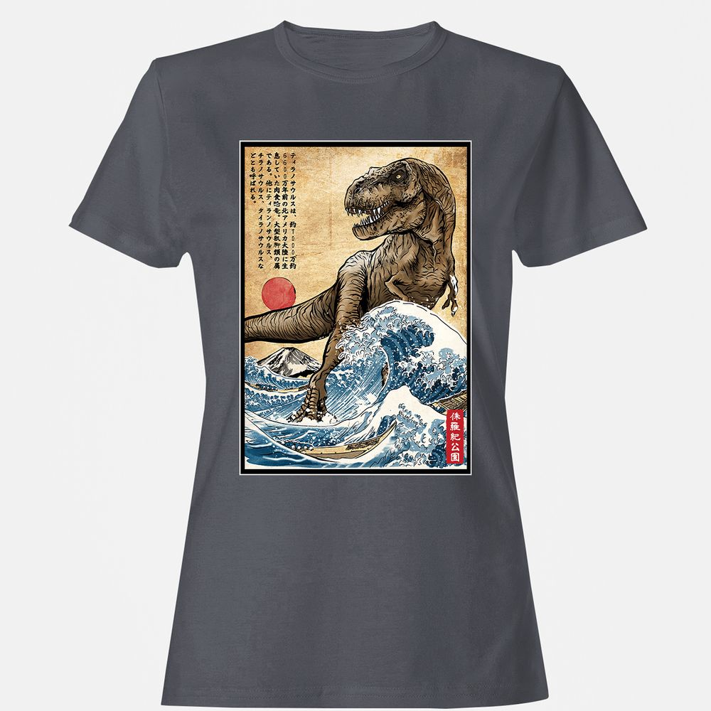 Women's T-Shirt - ZRC2SFSX - Dark Heather - 5