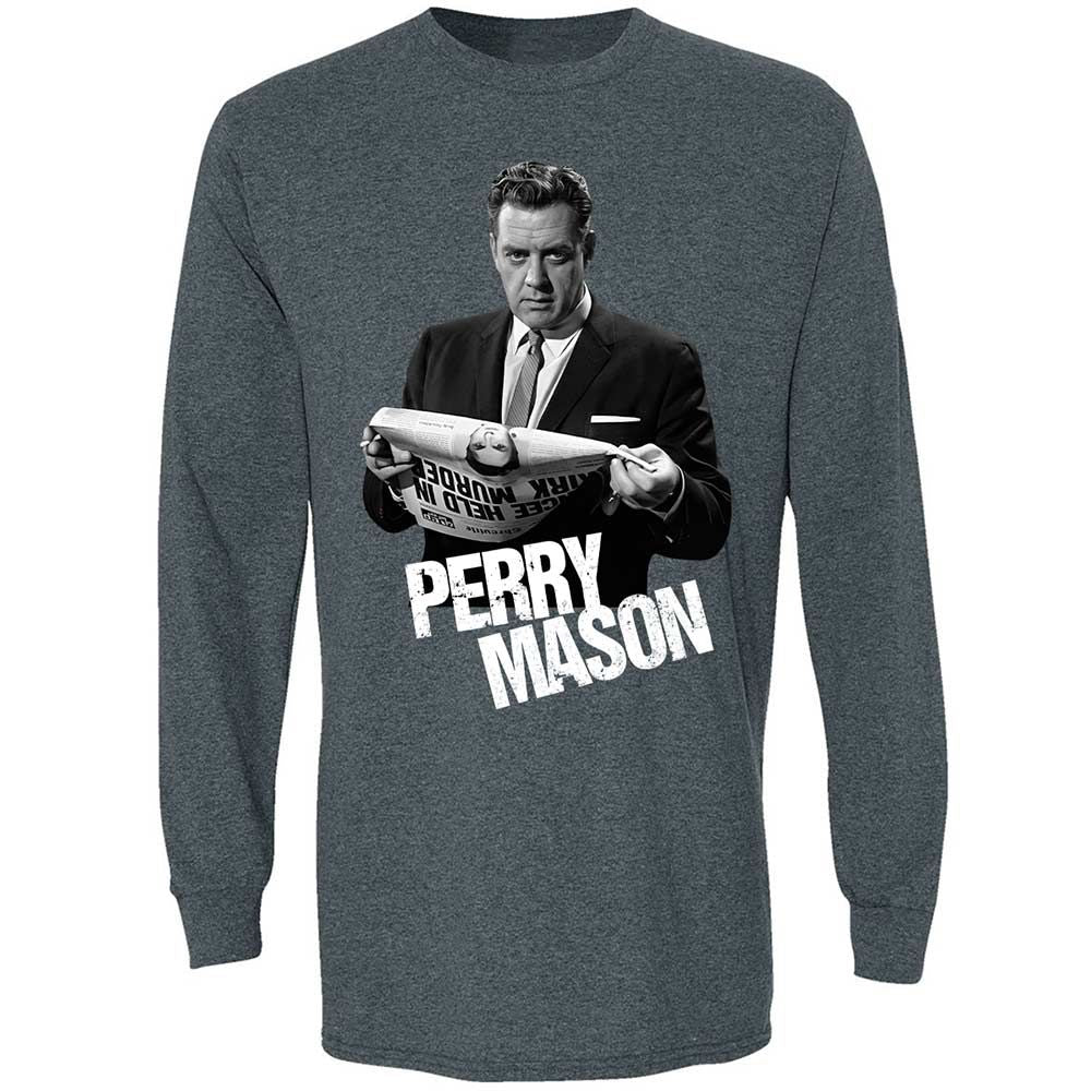 Long Sleeve T-Shirt - M9KSE5RX - Dark Heather - 5