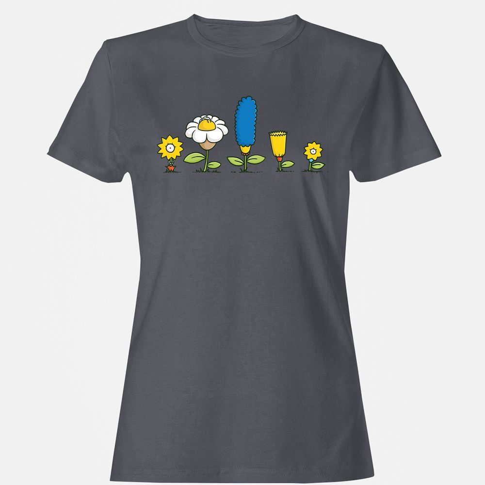 Women's T-Shirt - 9JWUSUUU - Dark Heather - 5