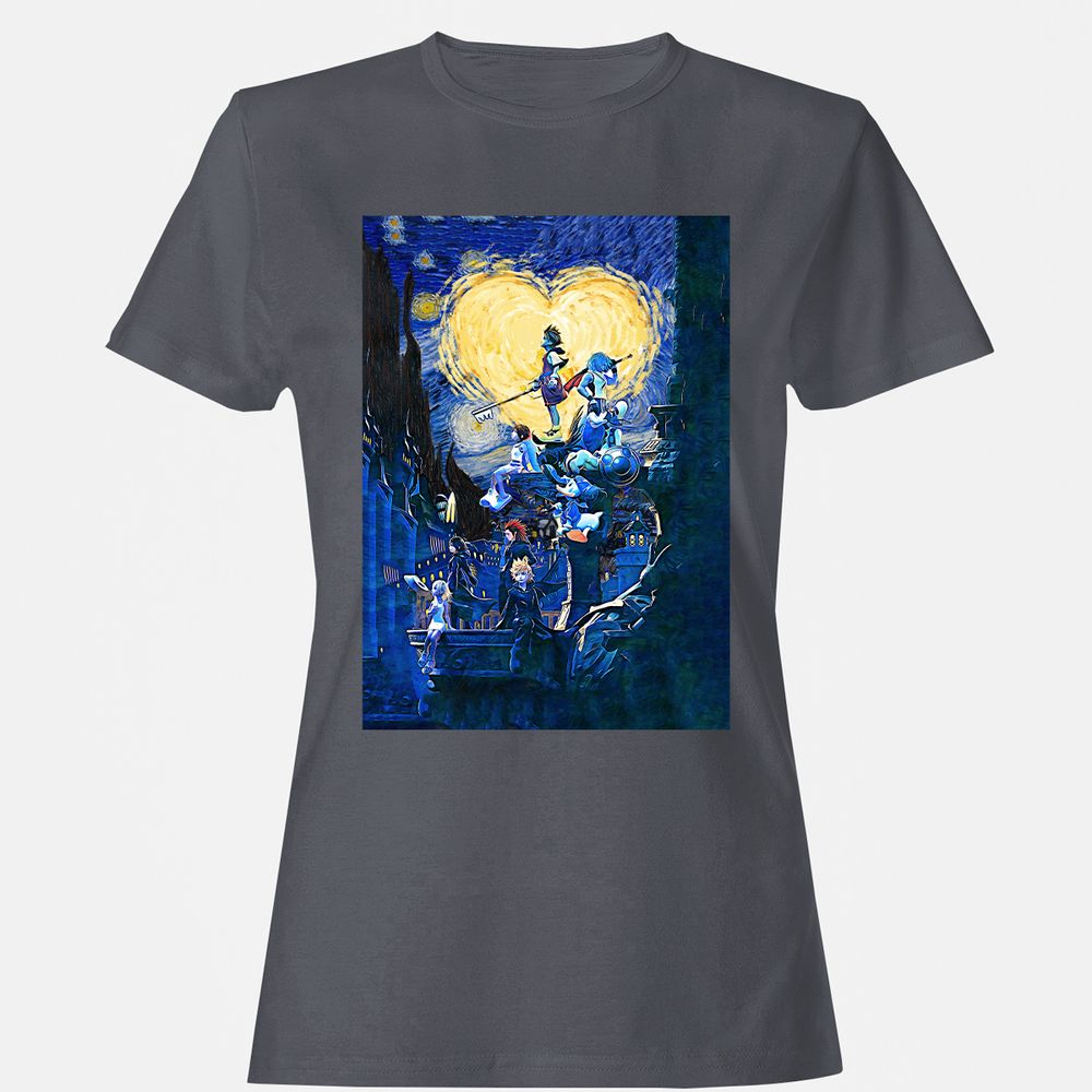 Women's T-Shirt - KF2GG6R9 - Dark Heather - 5