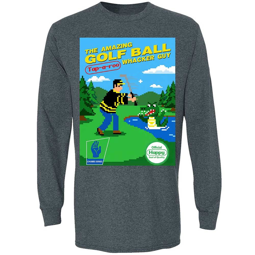 Long Sleeve T-Shirt - 1UQMGEY8 - Dark Heather - 5