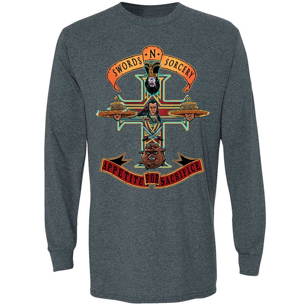 Long Sleeve T-Shirt - HTFCZABX - Dark Heather - 5