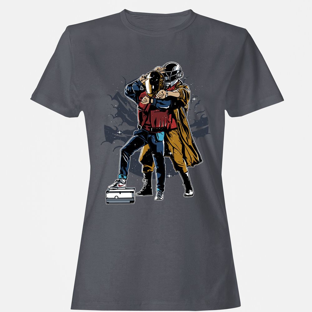 Women's T-Shirt - HQSN5DNE - Dark Heather - 5