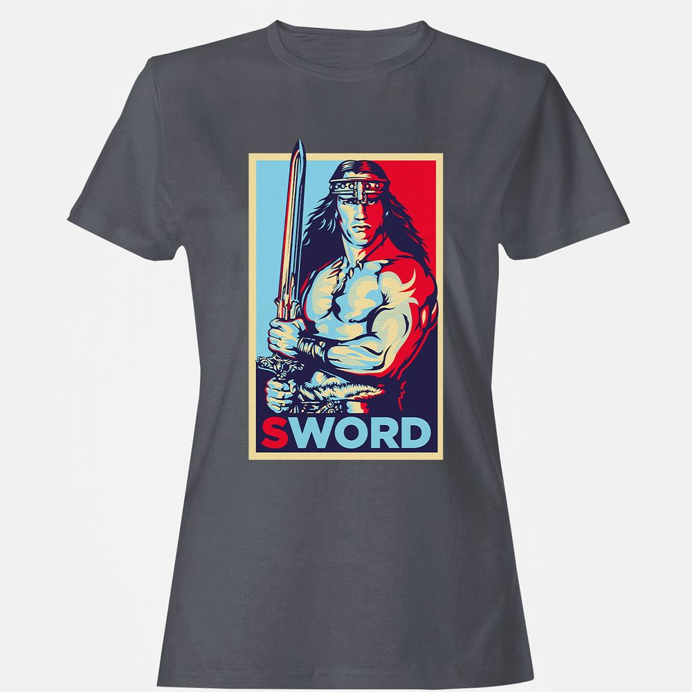 Women's T-Shirt - M2QTKENE - Dark Heather - 5