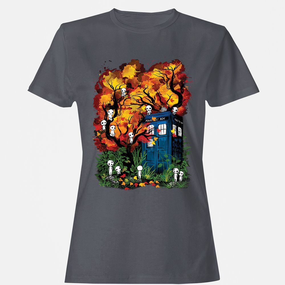 Women's T-Shirt - QP7CRSKD - Dark Heather - 5
