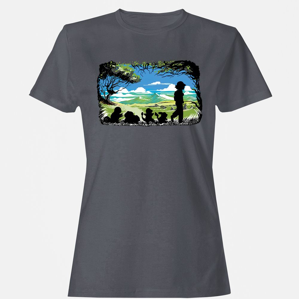 Women's T-Shirt - JQW1NE2M - Dark Heather - 5