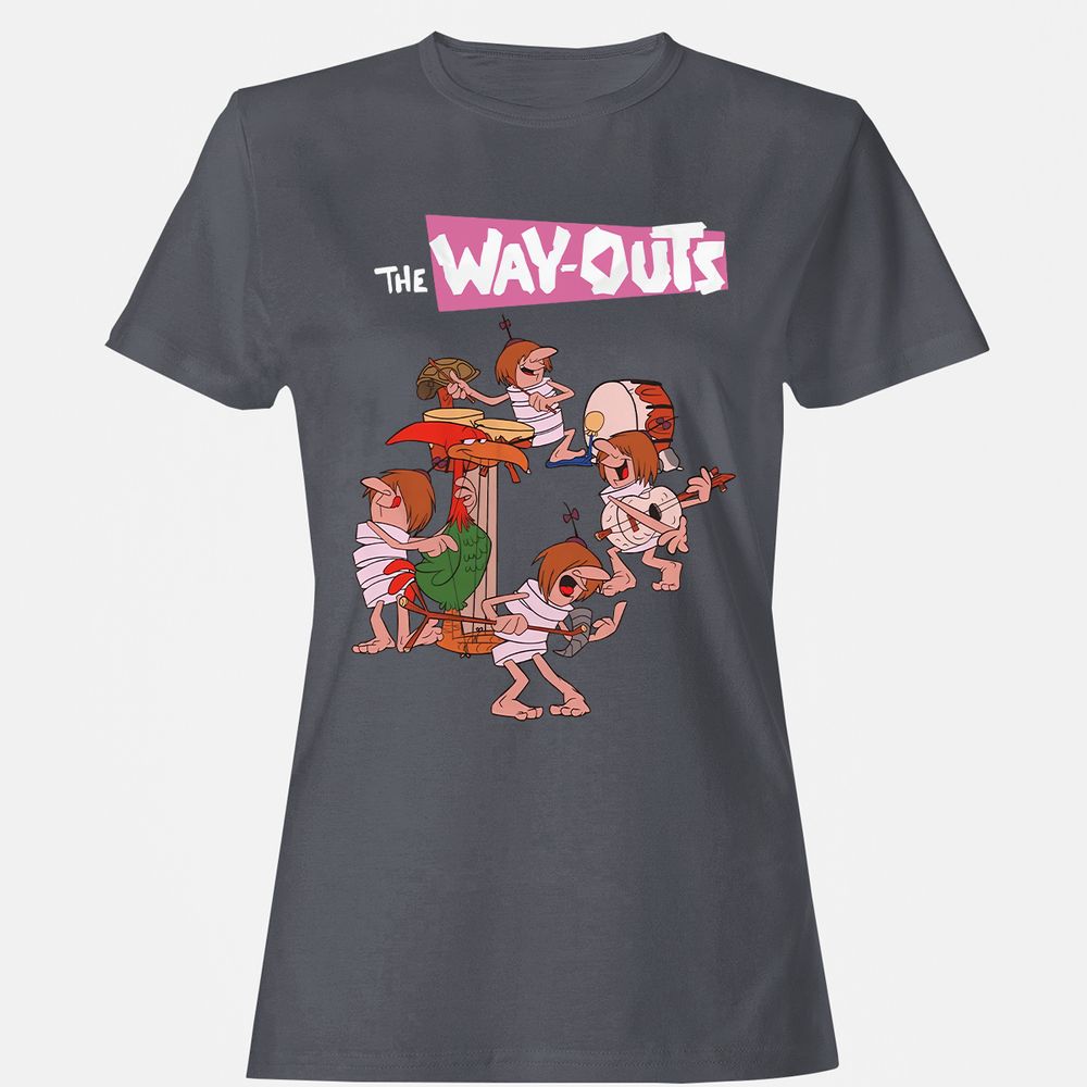 Women's T-Shirt - Q8K5UJPL - Dark Heather - 5